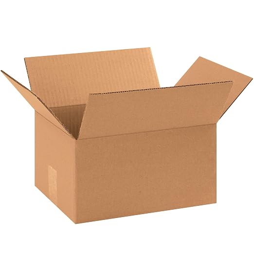 Aviditi 11 1/4 x 8 3/4 x 6 Corrugated Cardboard Boxes, Small 11.25"L x 8.75"W x 6"H, Pack of 25 | Shipping, Packaging, Moving, Storage Box for Home or Business, Strong Wholesale Bulk Boxes | Small Boxes 11.25"L x 8.75"W x 6"H Corrugated Cardboard for H...