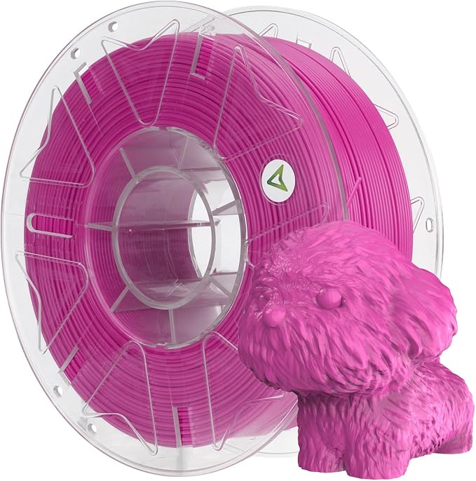 Creality Hyper PLA Filament 1.75mm, RFID 3D Printer Filament for High-Speed Printing up to 600mm/s, ±0.03mm Accuracy, 1KG/Spool (2.2lbs), 3D Printing Filament for Most 3D Printers (Purple)