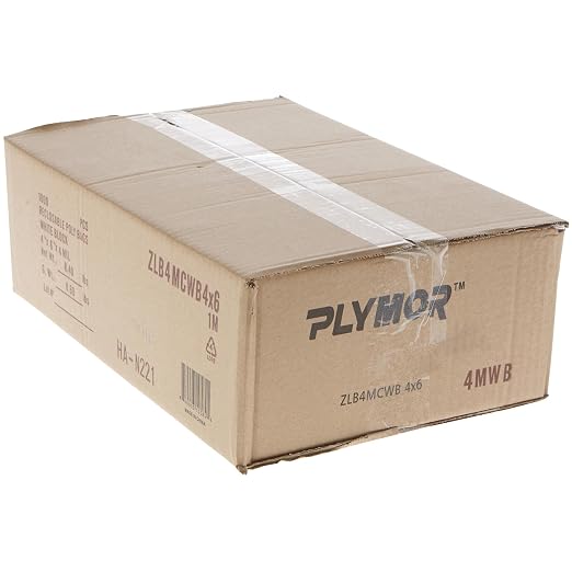 Plymor 4" x 6" (Case of 1,000), 4 Mil with White-Block Heavy Duty Zipper Reclosable Plastic Bags