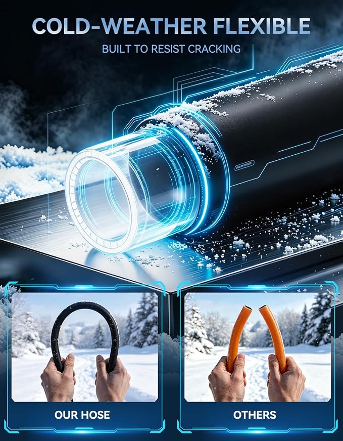 Fuel Transfer Pump, 3GPM Battery Powered Electric Siphon Pump for Gasoline Diesel Water, with All-Weather Hose, Portable Gas Can Pump for Fuel Transfer, Ultra-Fast Oil Transfer Pump