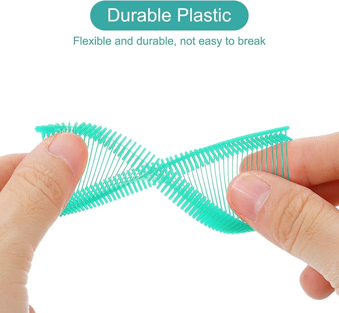 uxcell 5000pcs 0.8 Inch(20mm) Micro Tagging Gun Fasteners, Tag Pins Clothing Tagging Barbs Attachments Plastic Garment Price Tag Barb for Clothes, Light Green