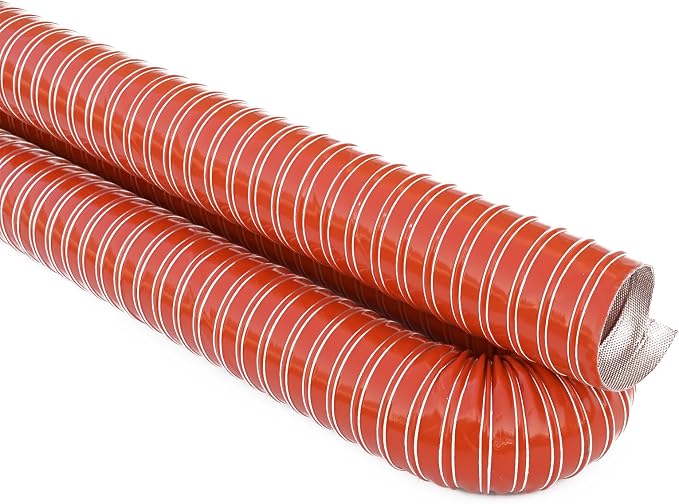 AC PERFORMANCE 4" ID Automotive Silicone Flexible Brake Cooling Air Ducting Induction Intake Pipe Hose, Length 3 Meter (10 Feet)