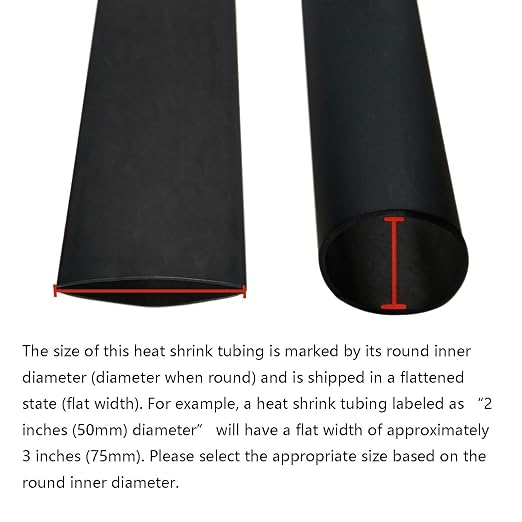 3:1 Ratio Heat Shrink Tubing Roll Adhesive Lined Industrial Marine Grade Dual Wall Heat Shrink Tube Waterproof and Sealed Black (3/4 inches(19.1 mm), 10 Feet)