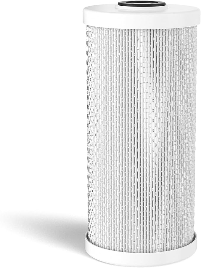 0.5 Micron 4.5" x 10" Pleated High-density Carbon Block Water Filter Cartridge HSR-03C for Hansing System HSR-04I