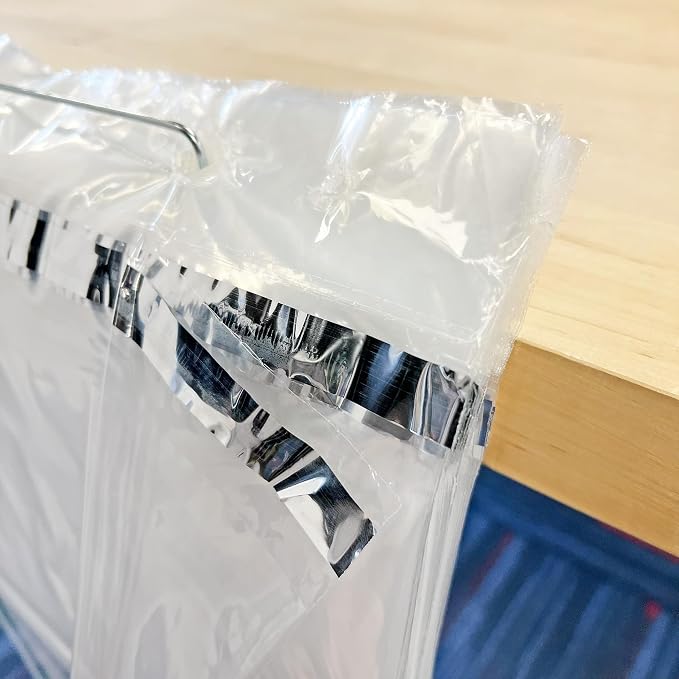 Plymor Ready to Ship 1.5 Mil Wicketed Poly Bags with Permanent Adhesive Strip and Suffocation Warning, 6" x 9" (Pack of 250)