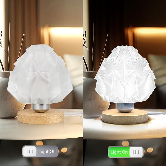 IEMAI Clear PLA Filament 1.75mm 1kg, Glossy Transparent Finish 3D Printer Filament Up to 600mm/s High Speed Printing for Lampshades, Home Décor & Creative DIY