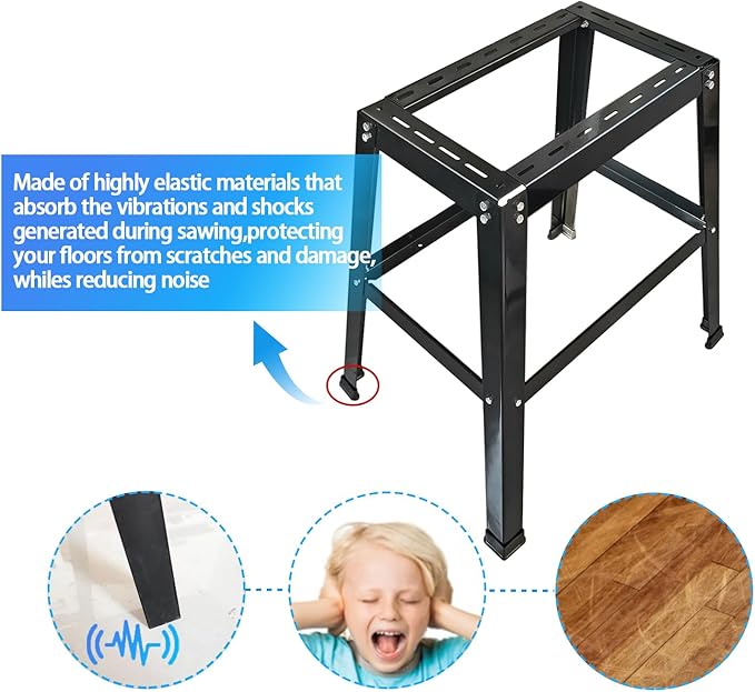 tool stand / Power Saw Stand fits for Drill Press, Belt Sander, Bench Grinder, Band Saw, Scroll saw, and Planer MiterSaw