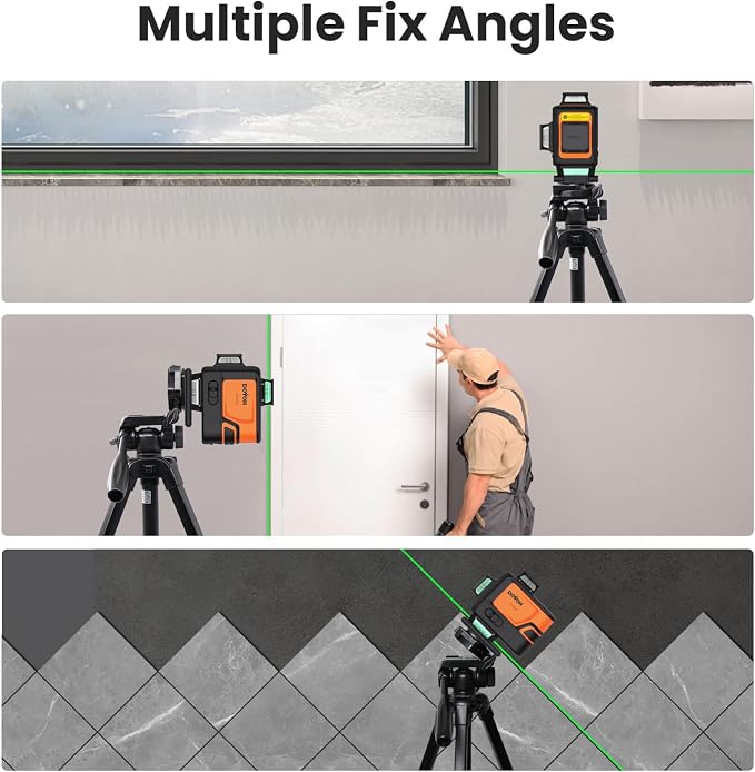 DOVOH Plumb Dot Laser Level with Tripod, Point Laser Level for Home Use, Class Ⅱ