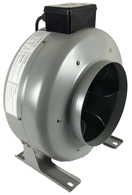 M-8 In-Line Duct Booster 8" Metal