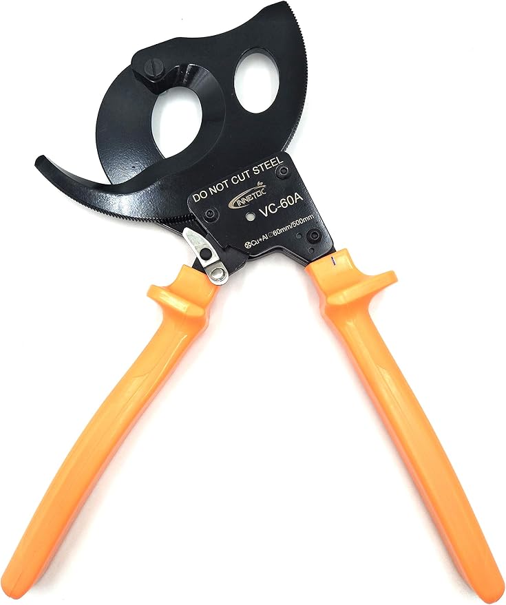 Ratchet Cable Cutters,Aluminum Copper Wire Cutters for Cutting Electrical Wire as Ratcheting Wire Cut Hand Tool(500mm2)