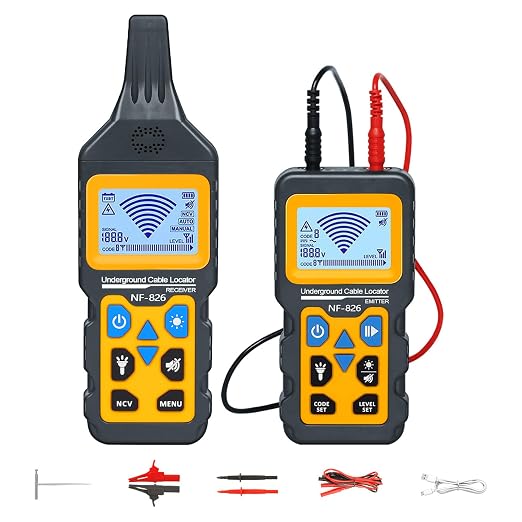 Cable Tester Wire Tracker, Underground Cable Locator | for Dog Fence Cables, Test Short Circuit Breaker of Wall