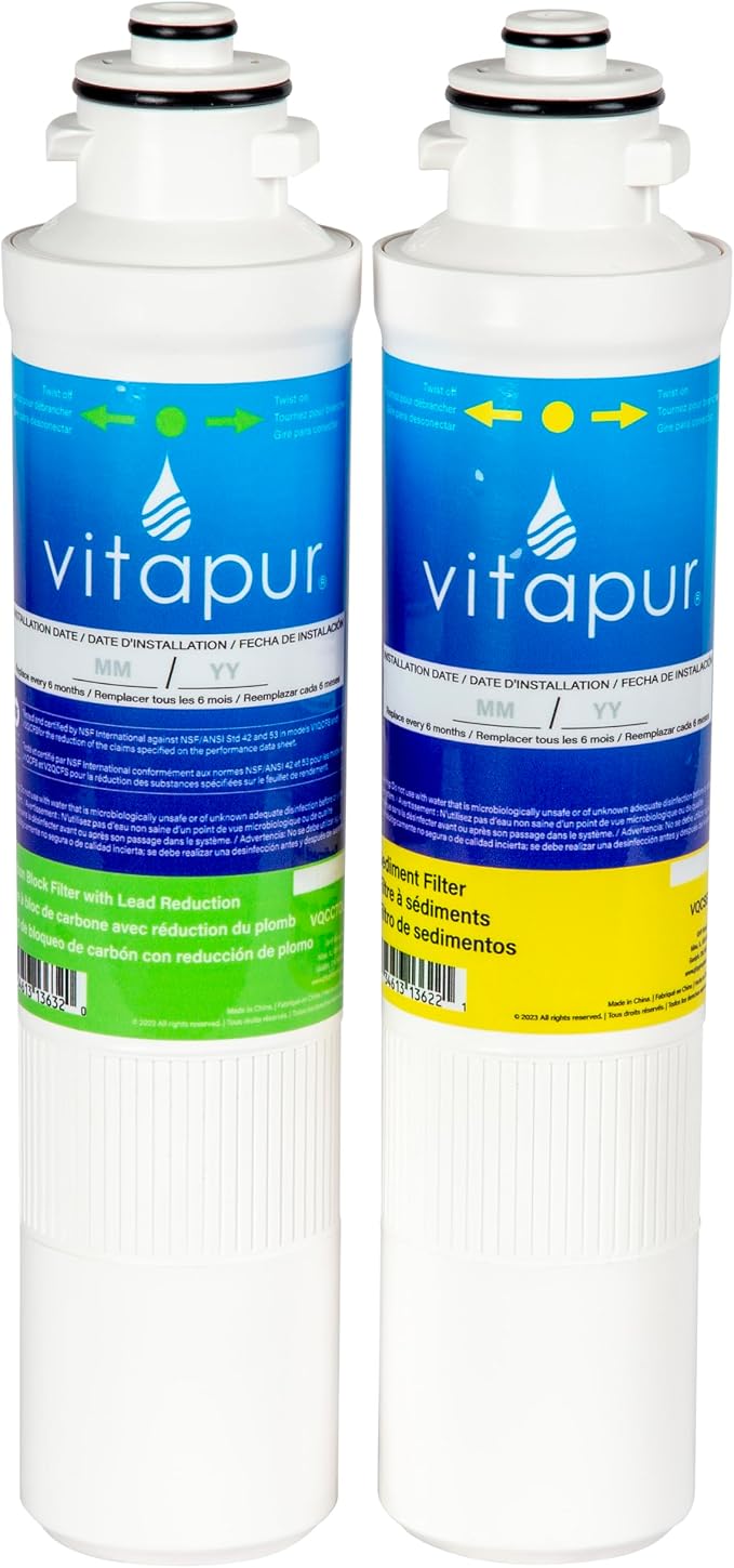 Vitapur Filter Replacement Kit for PQC2FS and P2QC8506BLS