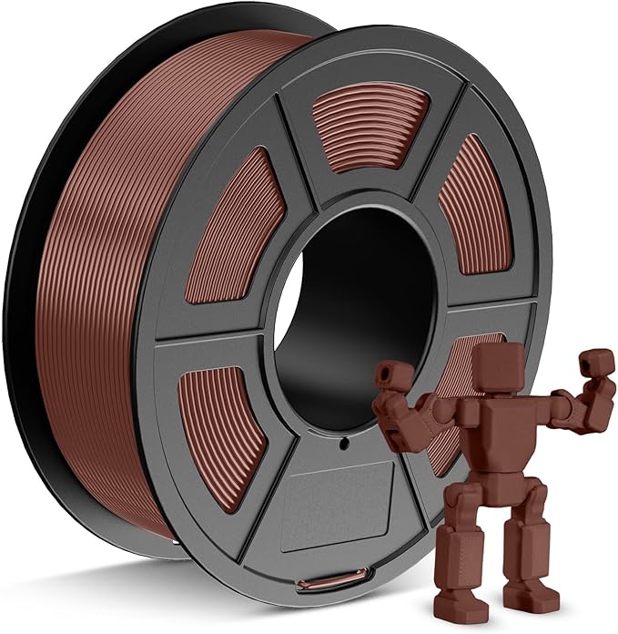 JAYO PETG Filament 1.75mm Brown 1.1 KG, Strong Toughness PETG 3D Printer Filament Dimensional Accuracy +/- 0.02 mm, 2.4lbs Spool Fits for Most FDM 3D Printers