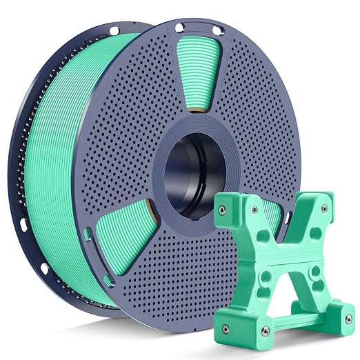 PETG Filament 1.75mm Teal Color, Ultra Tough, Heat Optimized, Odorless, 1kg(2.2lbs) SUNLU PETG 3D Printer Filament, Dimensional Accuracy +/- 0.02mm, Lake Green