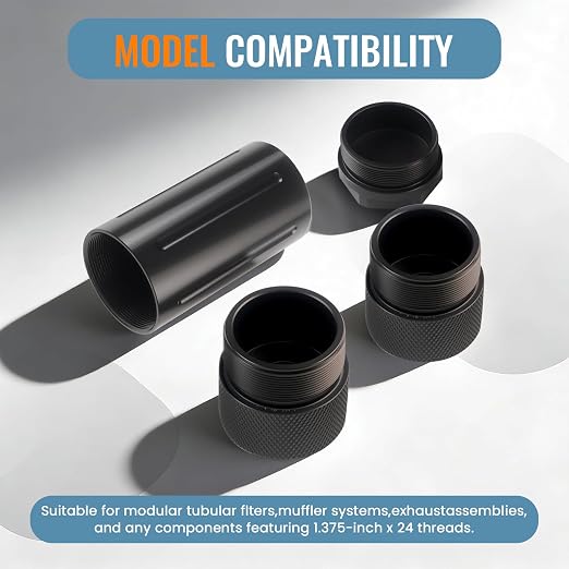 1.375''X24 Cone Shaped Parts Stainless Steel Aluminium Replacemet Sealed End
