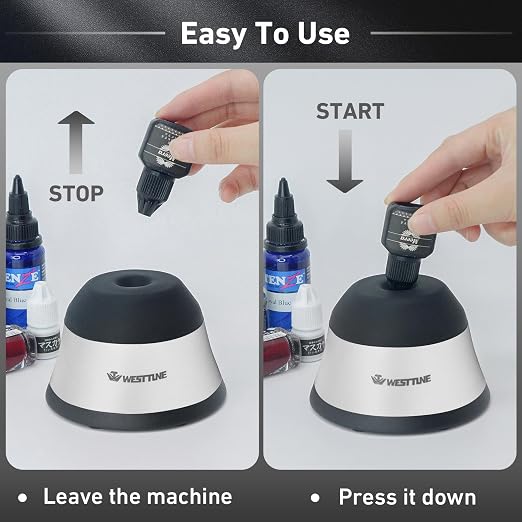 Rechargeable Vortex Mixer Lab Paint Shaker,4000 RPM Scientific Ink Vortex Shaker with Touch Function for Eyelash Sharker Glue Adhesives Gel Polish pro acryl and Test Tubes Vortex Mixing