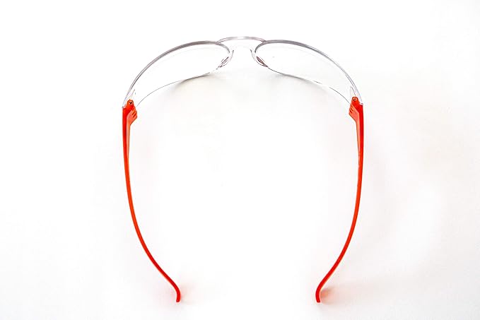 G & F Products - 13016-NEW 13016NEW Safety Goggles with 99% Protection Against UV-A, B & C Rays, Impact, & Ballistic Resistant & Clear Lenses 12 Count (Pack of 1) unisex