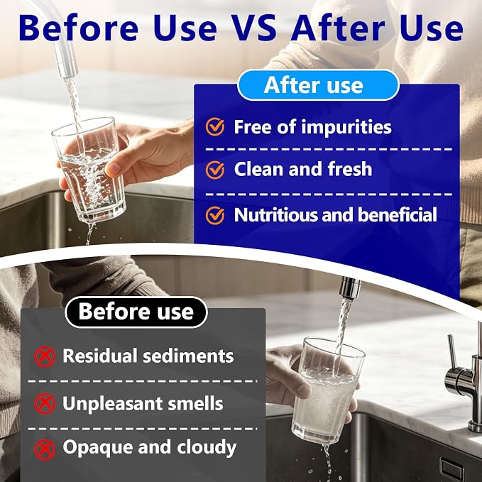 435 Filter Set Compatible with Microline 435 Reverse Osmosis System | Replacement Water Filter for TFC-435, TFC-25D, TFC-4, High-efficiency Water Purification