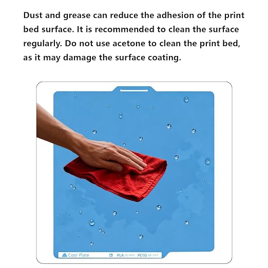 X1C, P1P, P1S Dual Side Low Temperature Cold Printing Build Plate, 3D Printer Double Sided Textrued Platform with Identification Code for Bambu Lab P1/X1 Series, A1 257x257mm
