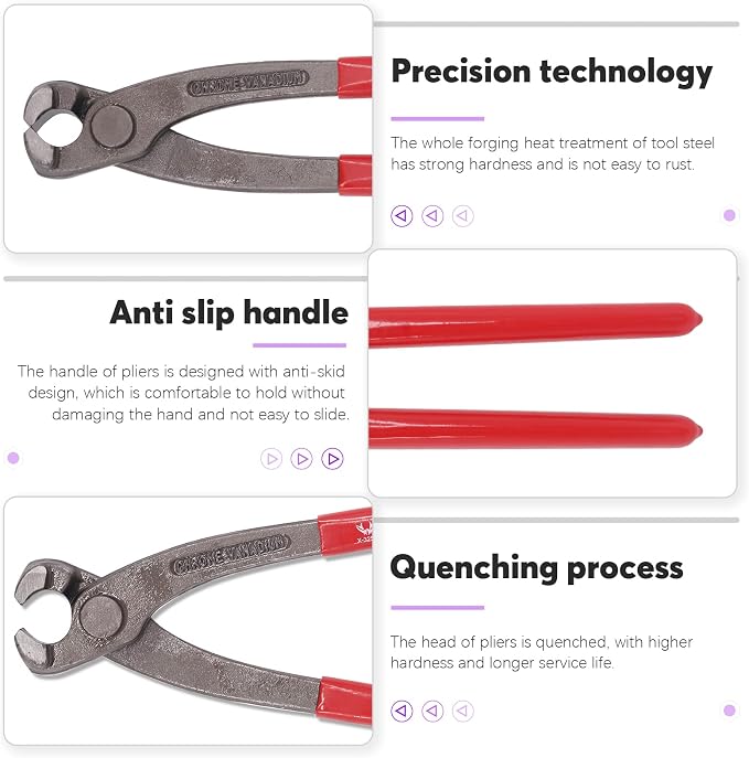 Swpeet 120Pcs 304 Stainless Steel Single Ear Hose Clamps with 9 inch Single Ear Clamp Pliers