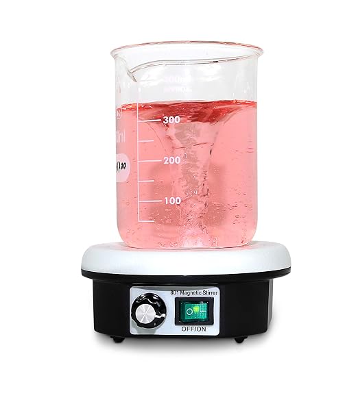 Apera Instruments AI2801 Powerful Magnetic Lab Stirrer / Stir Plate, Speed Range: 0-2300 rpm, Max Stirring Capacity: 3000ml