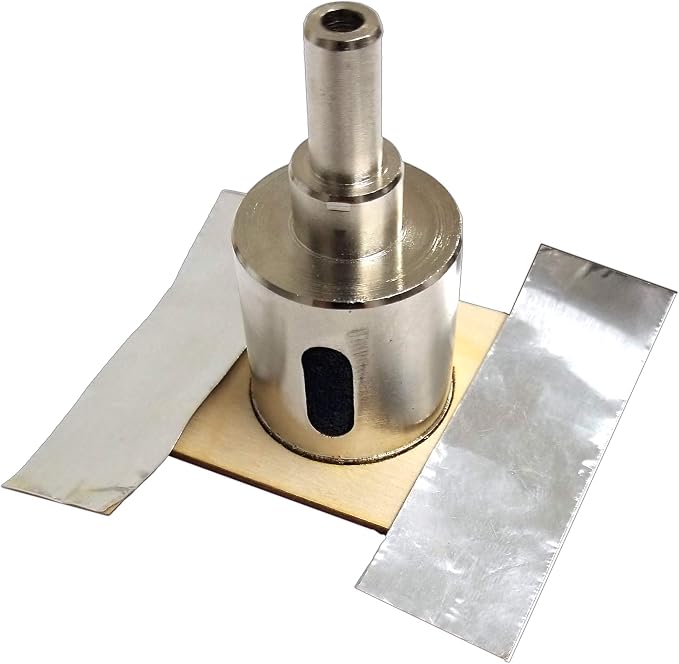 Glass Cutters For Stained Glass Sheets Kit, Diamond Bits And Hole Saw For Tiles Bottles Blocks Plates and Cup Crafts, with Cutting Oil and Instructions How to Cut Tile and Drill Holes For Bottle Lamps