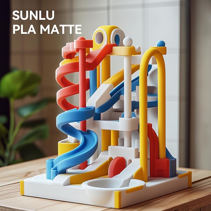 SUNLU PLA Matte 3D Printer Filament 1.75mm, PLA Filament 1kg Spool (2.2lbs), Dimensional Accuracy +/- 0.02mm, Matte Green PLA