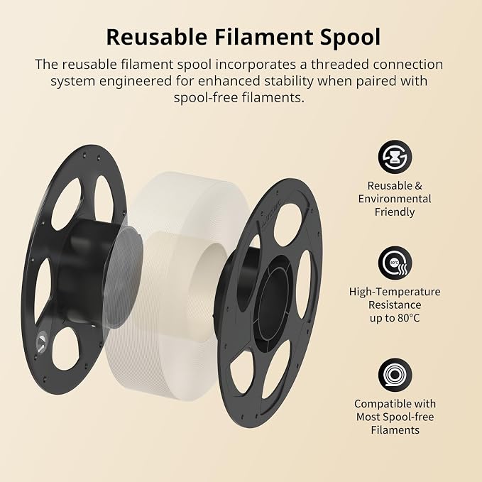 ANYCUBIC Matte PLA Filament 1.75mm, 3D Printing PLA Filament 1.75mm Dimensional Accuracy +/- 0.03mm, 1KG Reusable Spool (2.2 lbs), Matte Blue