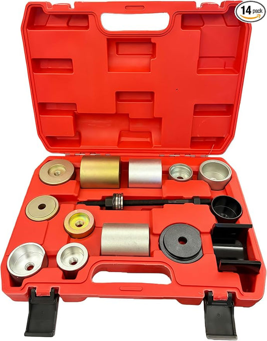 Silent Bearing Puller Set Dent Puller Kit | Differential Rear Axle Bush Tools, Mount Bushing Kit, Compatible with BMW E36, E38/39, E60/61, E31,E90/91