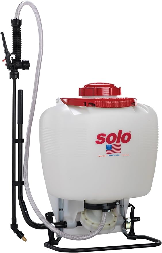Solo 475-B-DELUXE 4-Gallon Professional Backpack Sprayer Bundle with SOLO 4074666-P Speed Tip Multiple Spray Pattern Nozzle