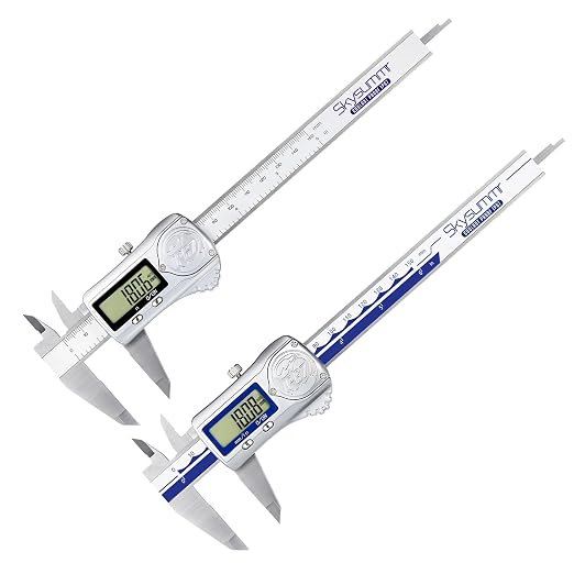 IP67 Absolute Origin Waterproof Electronic Digital Vernier Caliper Measuring Tool Stainless Steel,0-6 inch/150mm, Large LCD Screen，Extreme Accuracy