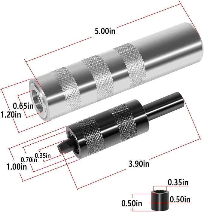 36200 Valve Keeper Remover Installer Tool Kit Valve Spring Compressor Retainer Removal Tool for 5/16" to 3/8"