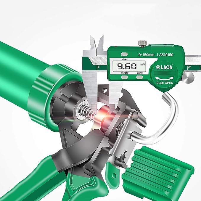 Caulking Gun,caulking tool, Heavy Duty Sealant Mastic Tubes DIY All Trades Dispenser Tool Sealants Resin Fixing Gun Cartridges Skeleton Mastic Caulk Applicator