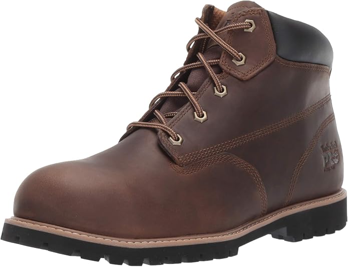 Timberland PRO Men's Gritstone 6" Steel Toe Industrial Boot, Brown, 10.5 M US