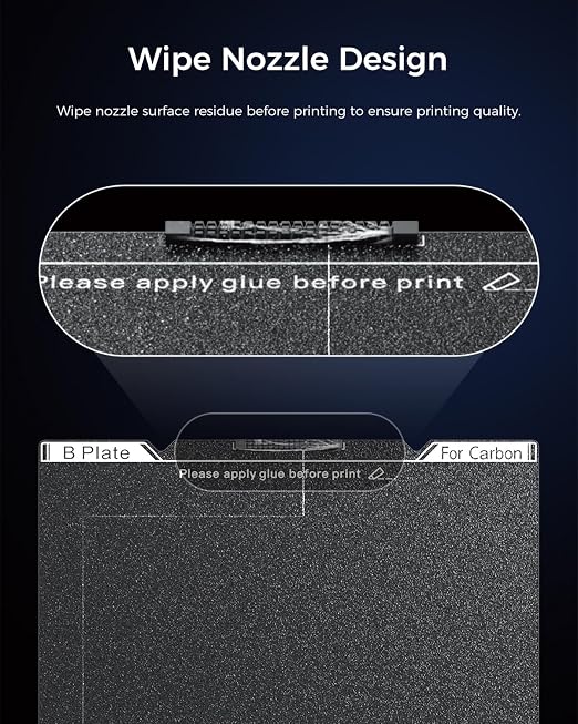 Creality Official K1C Build Plate, 235x235mm Textured Surface PEI Sheet Magnetic Flexible Spring Steel Bed Plate for 3D Printer K1 SE/K1/Ender 3/3 V2/3 V3/3 V3 KE/3 V3 SE (Without Magnetic Base)