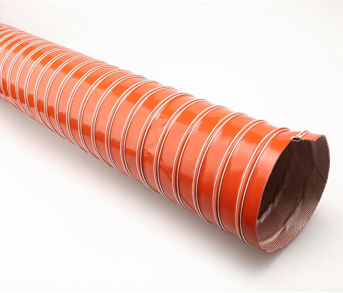 AC PERFORMANCE 3.5" ID Automotive Silicone Flexible Brake Cooling Air Ducting Induction Intake Pipe Hose, Length 1 Meter (3.3 Feet)