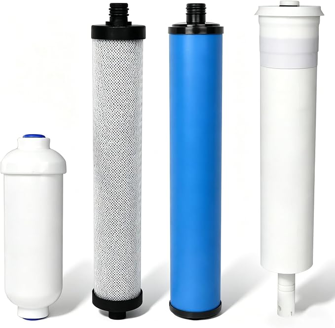 435 Filter Set Compatible with Microline 435 Reverse Osmosis System | Replacement Water Filter for TFC-435, TFC-25D, TFC-4, High-efficiency Water Purification