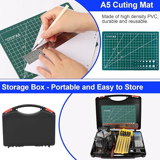 158 PCS 3D Printing Tool Kit, 3D Printing Accessories with Nozzle Cleaning Kit, Deburring Tool, Digital Caliper, Mini Rotary Tool, Smoothing Tools, 3D Printer Tools for Removing Finishing 3D Print