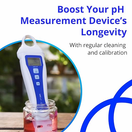 Bluelab pH 4.0 & 7.0 Calibration Solution Kit - pH Meter & pH Pen Calibration for Balanced Nutrient Solution NIST Traceable | Hydroponics, Gardening & Growing Tents (500 ml/ 16.9 Fl Oz Each)