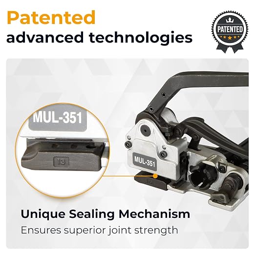 IDL Packaging Teknika MUL-351 Heavy Duty Combination Tool for PET Strapping, 1/2" Strap Width