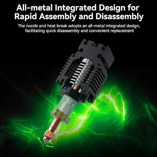 Creality Official Ender-3 V3 SE/KE Hotend Kit,Ceramic Heating Block Kit—Quick-swap Nozzle Kit,High Flow Printing Hotend Kit,300°C High Temperature Resistance,Compatible with Ender 3 V3 SE/KE