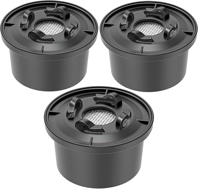 ROPOT Mineral Filter Set Compatible with Bluevua RO100ROPOT RO100ROPOT-UV Alkaline Remineralization Filter (3 Pack)