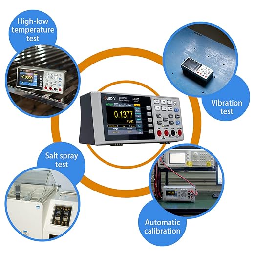 OWON XDM1041 USB/RS232 Digital Multimeter 55000 Counts High Accuracy Universal Desktop Multimeters Meter with 3.7Inch LCD Screen