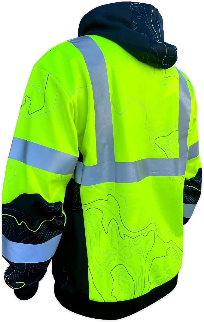 SafetyShirtz SS360 ANSI Class 3 Type R Graphic Hoodie