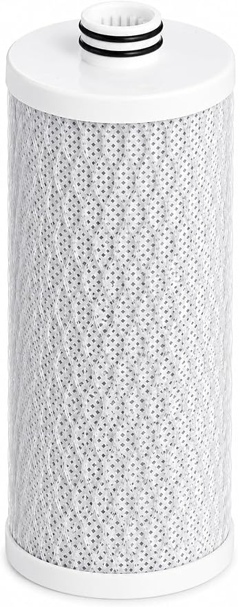 Aquasana Clean Water Machine Replacement Filter Cartridge - Removes Up To 97% of Chlorine & 99% of 78 Contaminants - 1 Count - AQ-PWFS-R-D