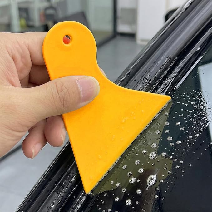 Spanno Car Vinyl Wrap Tool Kit for Car Film Installation Includes Heat Gun, Felt Squeegee, Plastic Scraper and Vinyl Wrap Gloves…