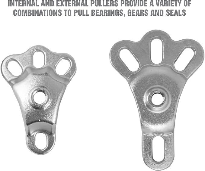 OEMTOOLS 37191 9 Way Slide Hammer Puller, Axle Puller Slide Hammer, Slide Hammer Hub Puller, Use with 5/8 Inch x 18 Thread Slide Hammer Attachments