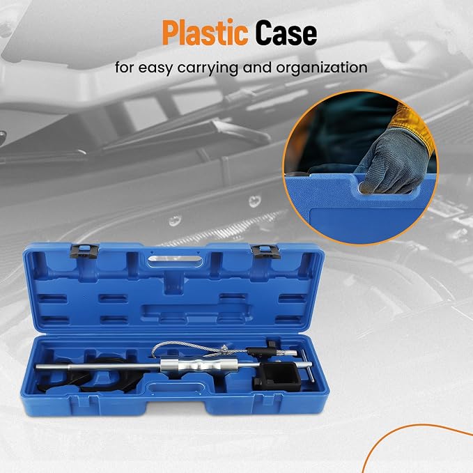 maXpeedingrods Inner CV Axle Puller Removal Tool, CV Axle Puller Tool with 4lbs Slide Hammer and Adapter Front Wheel Axle Half Drive Shaft Removal Tool Kit