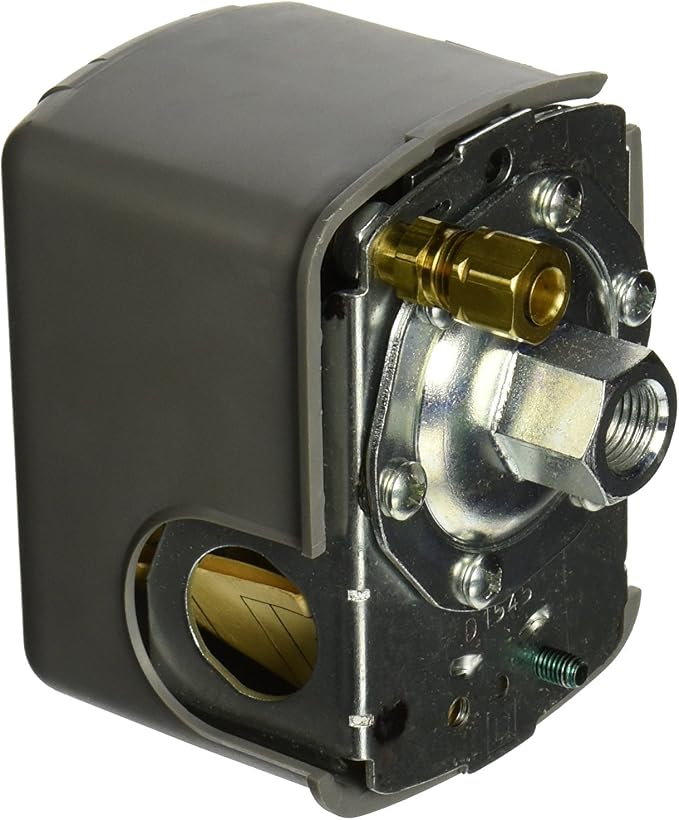 Square D Pumptrol Pressure switch for compressed air compressor 9013FHG12J52M1X 95-125 psi With Unloader & On/Off Lever (Paks)