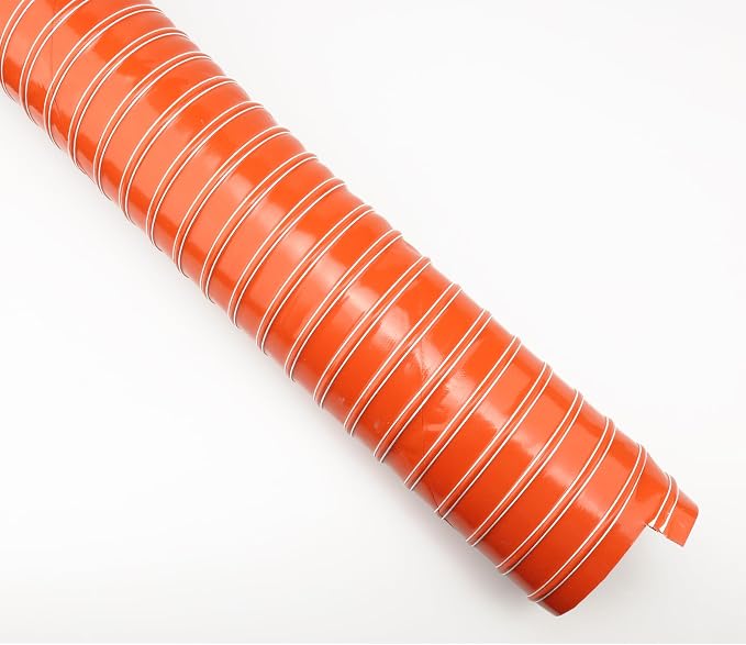 AC PERFORMANCE 3.5" ID Automotive Silicone Flexible Brake Cooling Air Ducting Induction Intake Pipe Hose, Length 1 Meter (3.3 Feet)